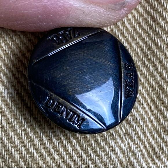 Zara jacket small khaki denim barn chore belted safari cotton utility work - Picture 6 of 8